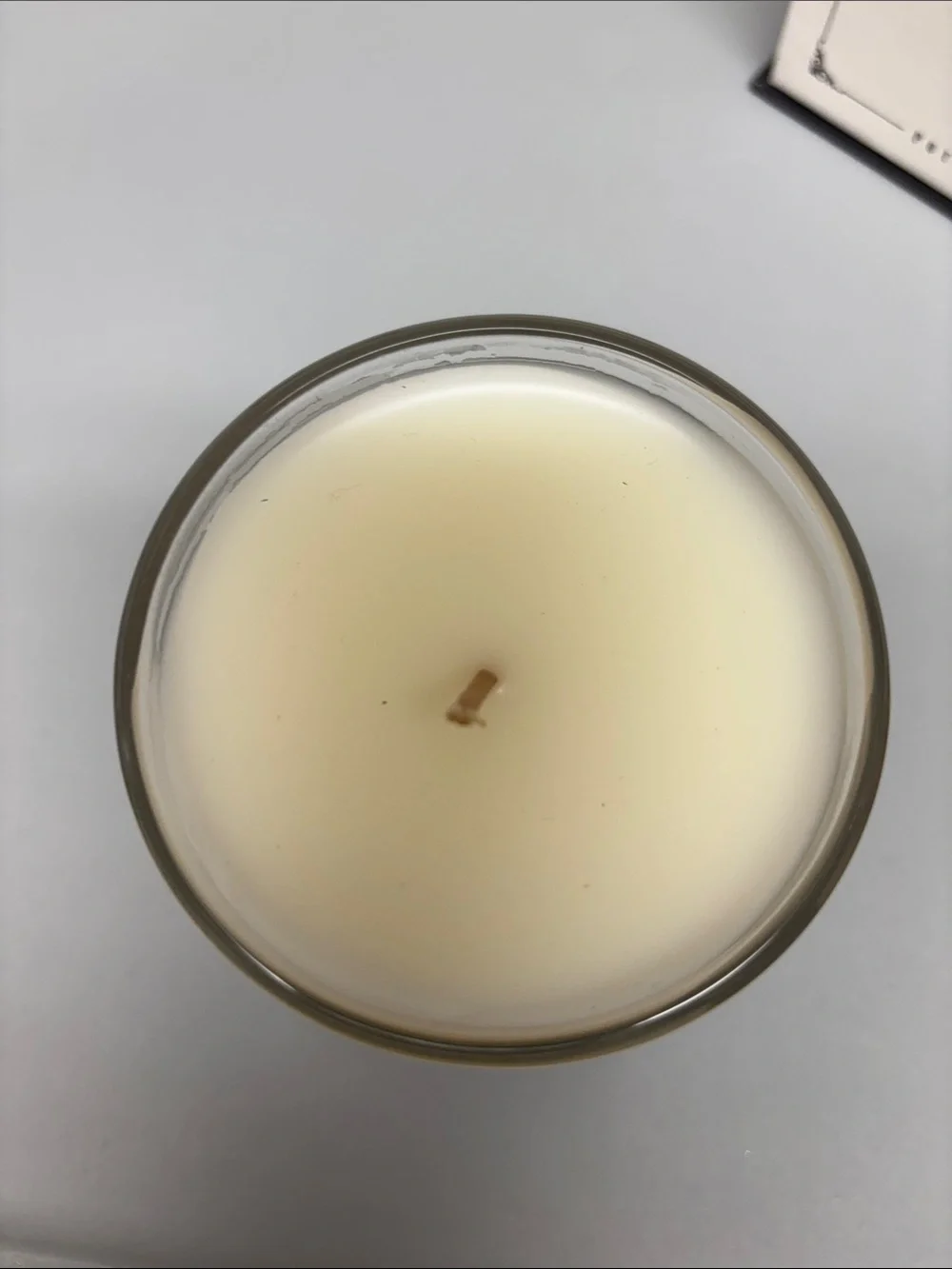 NIB Pottery Barn Palo Santo Candle – Cream in Glass Jar